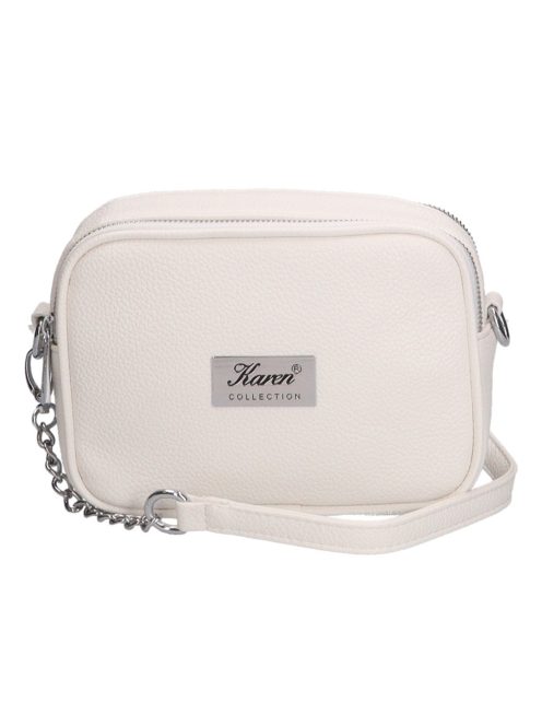 Karen rostbőr oldaltáska 1548 bis fehér