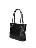 Karen rostbőr válltáska N 087 fekete virág