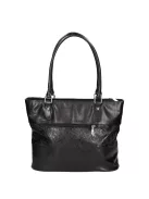 Karen rostbőr válltáska N 087 fekete virág