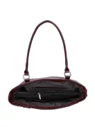 Karen rostbőr válltáska N 087 fekete virág