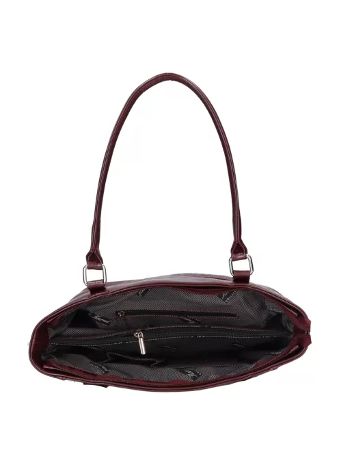 Karen rostbőr válltáska N 087 fekete virág