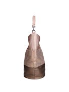 Karen rostbőr táska D 207 rozé bronz