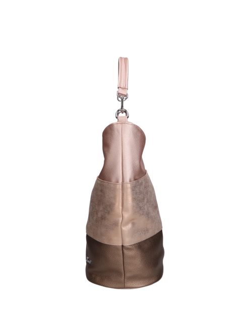 Karen rostbőr táska D 207 rozé bronz