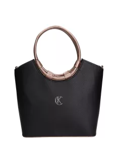 Karen 1722 fekete bronz rostbőr női táska