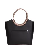 Karen 1722 fekete bronz rostbőr női táska