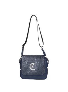 Karen rostbőr táska D 527 kék virág