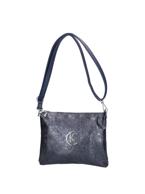 Karen rostbőr táska D 574 kék virág