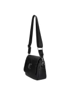 Karen rostbőr táska D 527 fekete új virág