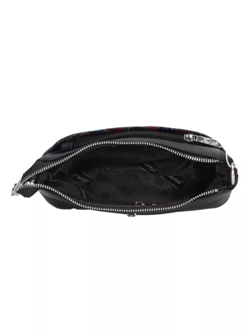 Karen 9358 barna drapp velúr virág rostbőr táska