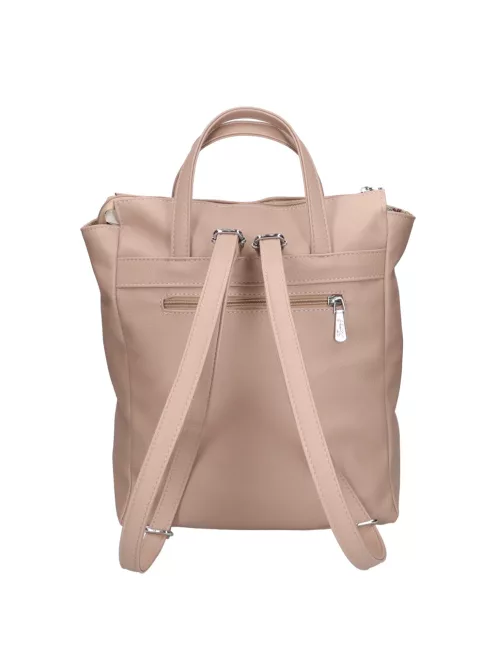 Karen 1741 bézs virág rostbőr táska