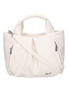 Karen 9512 fehér rostbőr táska