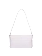 Karen 020 fehér virág rostbőr táska