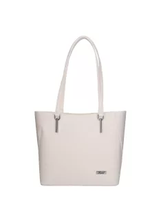 Karen 2418 fehér rostbőr táska