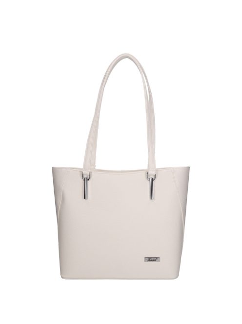 Karen 2418 fehér rostbőr táska