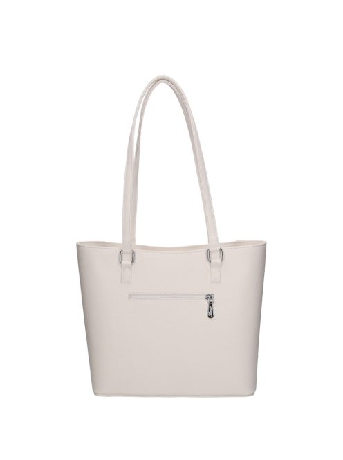 Karen 2418 fehér rostbőr táska