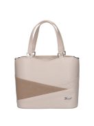 Karen D 565 bézs virág drapp rostbőr táska