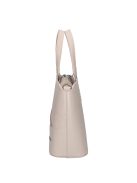 Karen D 565 bézs virág drapp rostbőr táska