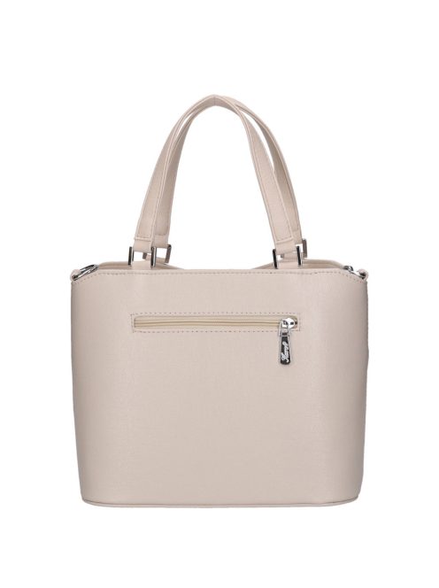 Karen D 565 bézs virág drapp rostbőr táska