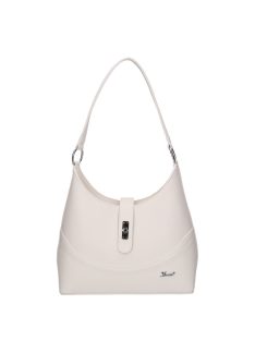 Karen D 658 fehér rostbőr táska
