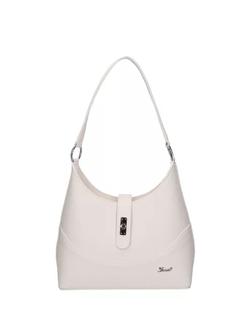 Karen D 658 fehér rostbőr táska