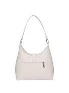 Karen D 658 fehér rostbőr táska