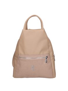 Karen D 694 drapp virág rostbőr táska