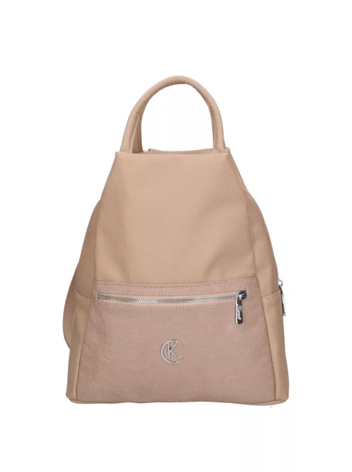 Karen D 694 drapp virág rostbőr táska