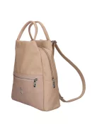 Karen D 694 drapp virág rostbőr táska