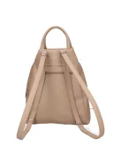 Karen D 694 drapp virág rostbőr táska