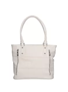 Karen N 087 fehér rostbőr táska