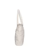 Karen N 087 fehér rostbőr táska