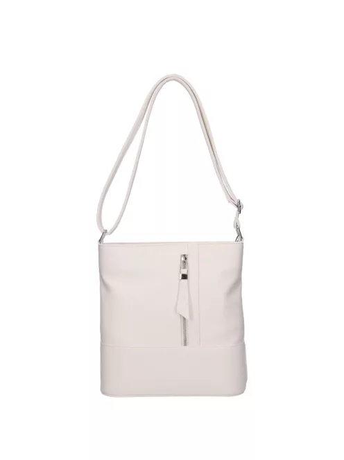 Karen N 157 fehér rostbőr táska
