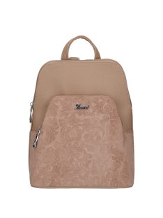 Karen N 236 drapp virág rostbőr táska