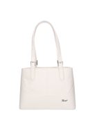 Karen 1743 fehér rostbőr táska