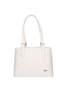 Karen 1743 fehér rostbőr táska