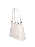 Karen 1743 fehér rostbőr táska