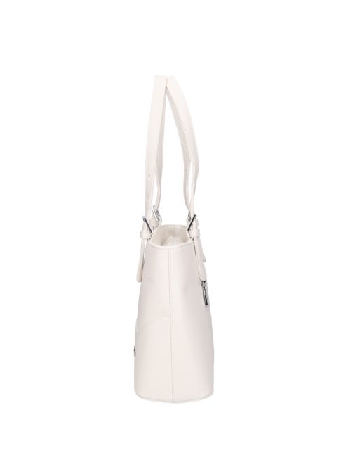 Karen 1743 fehér rostbőr táska