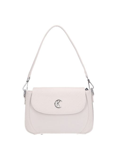 Karen 1744 fehér rostbőr táska