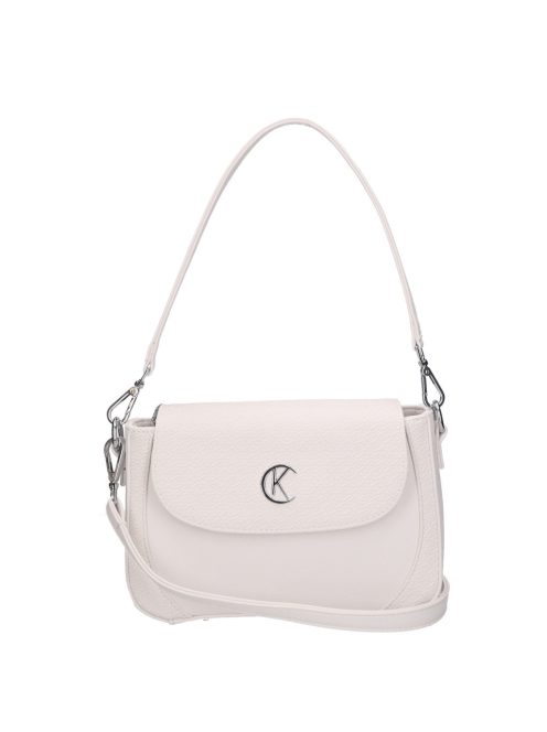 Karen 1744 fehér rostbőr táska