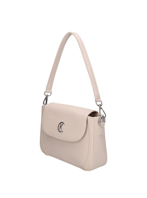 Karen 1744 bézs rostbőr táska