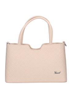 Karen 1746 bézs rostbőr táska