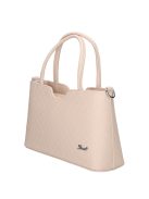 Karen 1746 bézs rostbőr táska