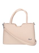 Karen 1746 bézs rostbőr táska