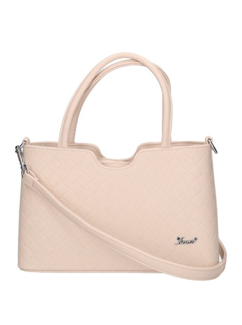 Karen 1746 bézs rostbőr táska