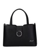 Karen 1746-K fekete rostbőr táska