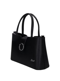 Karen 1746-K fekete rostbőr táska