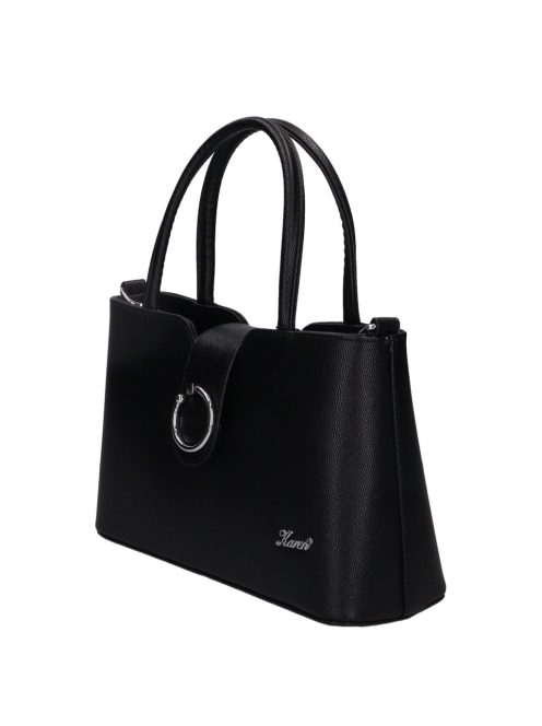 Karen 1746-K fekete rostbőr táska