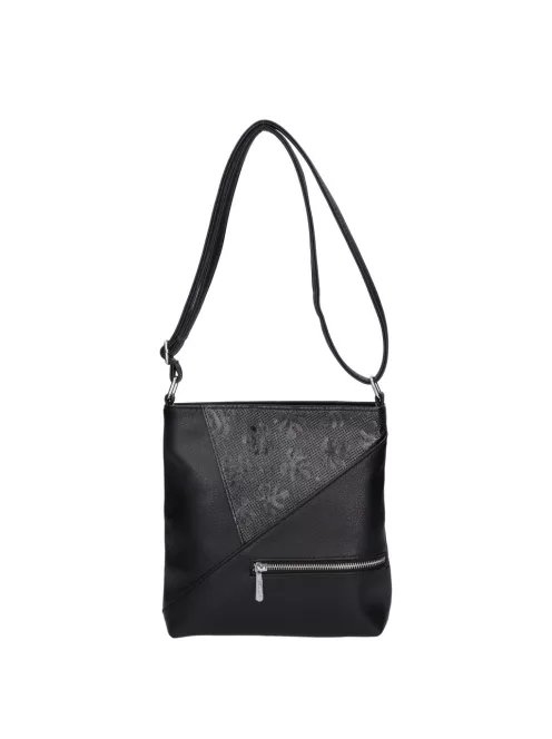 Karen 1748 fekete rostbőr táska