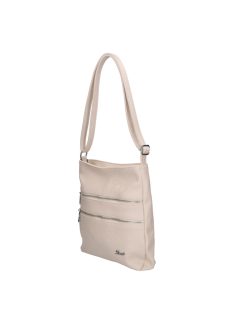 Karen 2447 bézs virág rostbőr táska