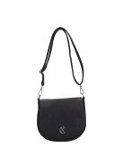 Karen 2497 fekete rostbőr táska